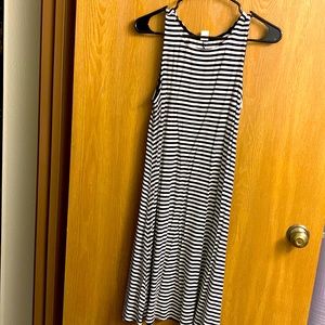 Old navy knee length striped dress